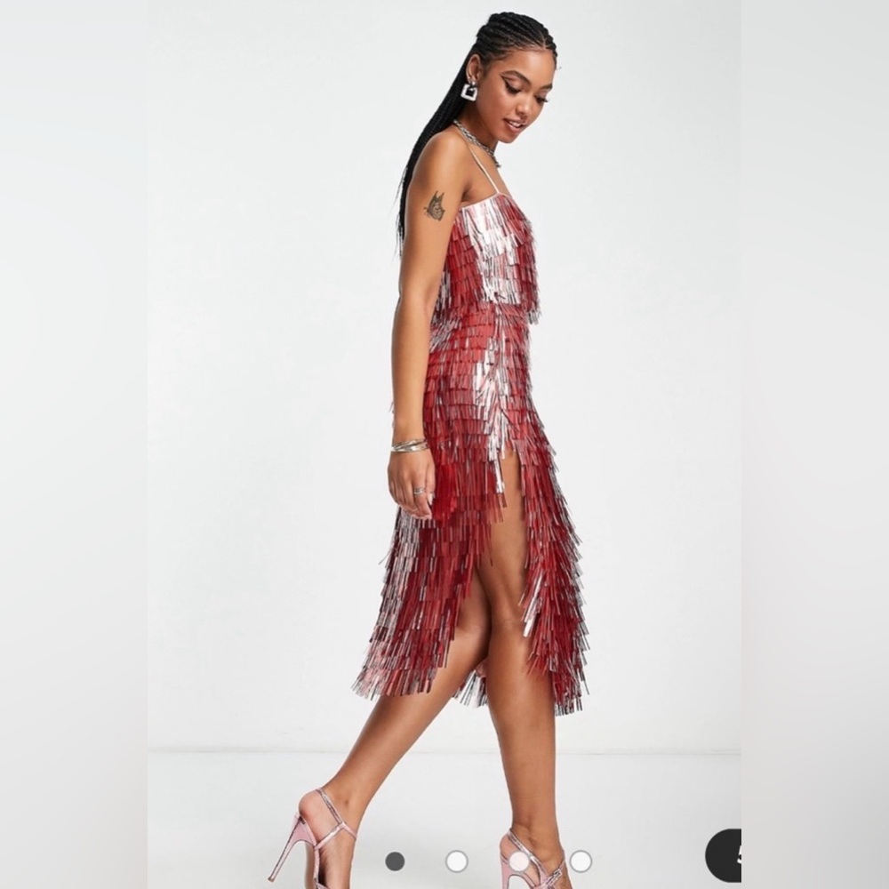 ***NWT*** ASOS Design Shard Midi Dress